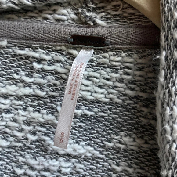 Free People In The Loop Waterfall Cardigan tweed Waterfall Cardigan Size S - Picture 9 of 12